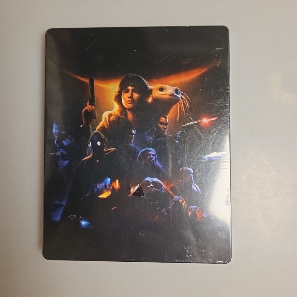 Star Wars Outlaws PS5 / Xbox official SteelBook Case, NEWSealed, ***NO‎ GAME***